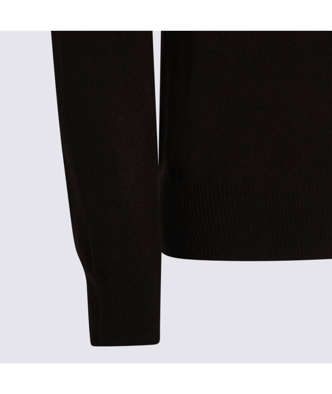 ALTEA Коричневый шерстяной джемпер / свитер, фото 3