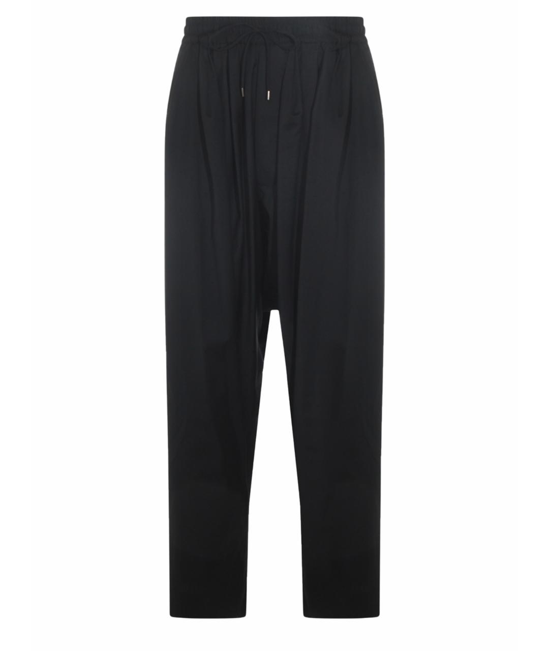 VIVIENNE WESTWOOD Черные шерстяные повседневные брюки, фото 1