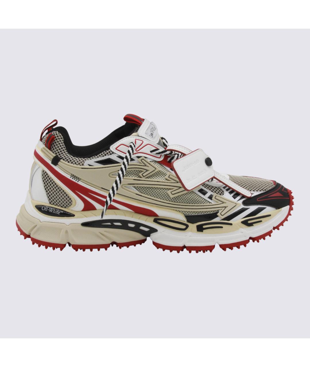 OFF-WHITE Мульти синтетические низкие кроссовки / кеды, фото 5