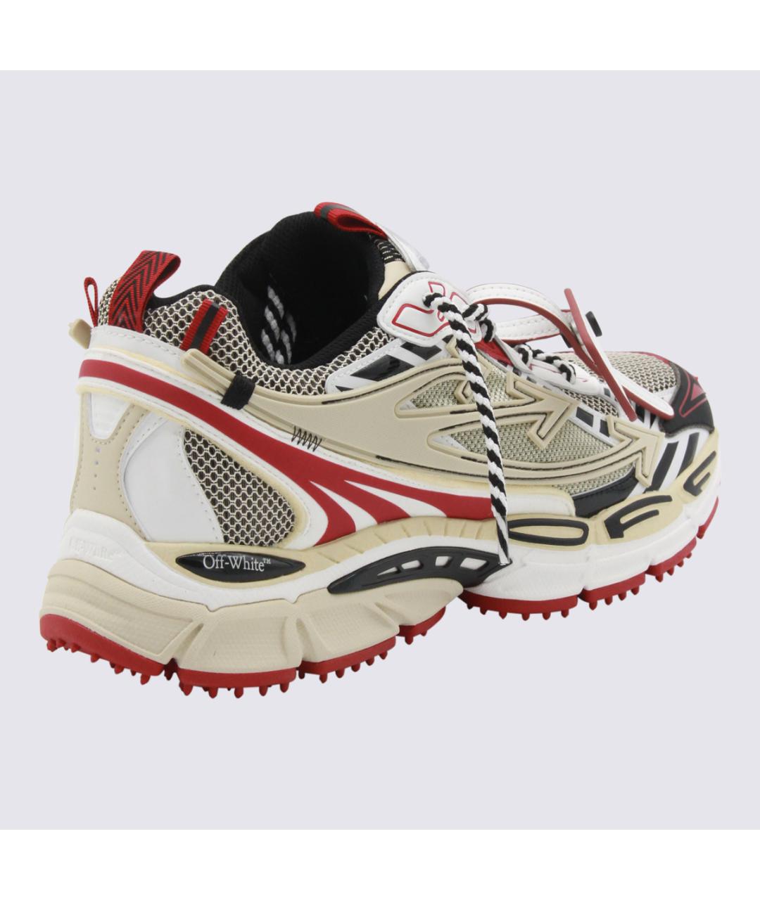 OFF-WHITE Мульти синтетические низкие кроссовки / кеды, фото 3