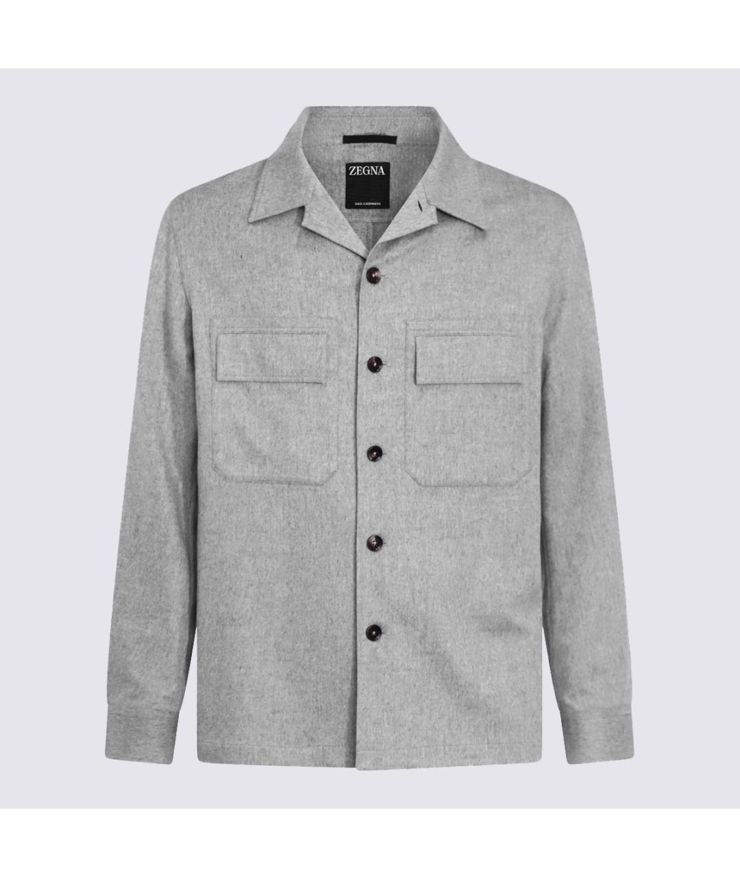 ZEGNA Серая шерстяная куртка, фото 3