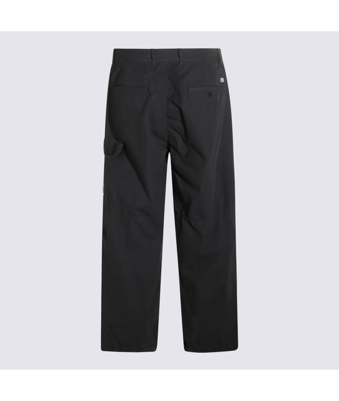 CP COMPANY Антрацитовые хлопковые повседневные брюки, фото 2
