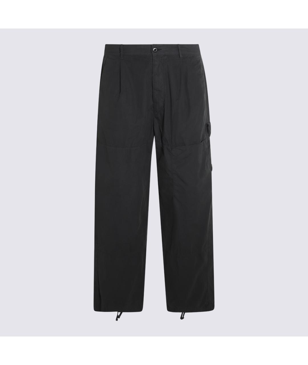 CP COMPANY Антрацитовые хлопковые повседневные брюки, фото 4