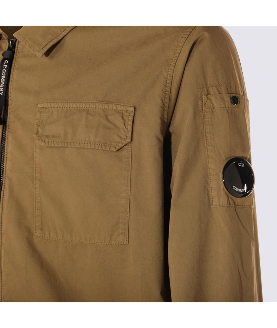 CP COMPANY Хаки хлопковая куртка, фото 3