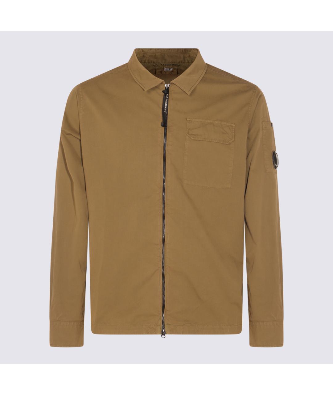 CP COMPANY Хаки хлопковая куртка, фото 4
