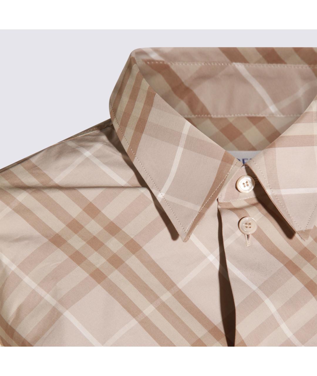 BURBERRY Бежевая рубашка, фото 4