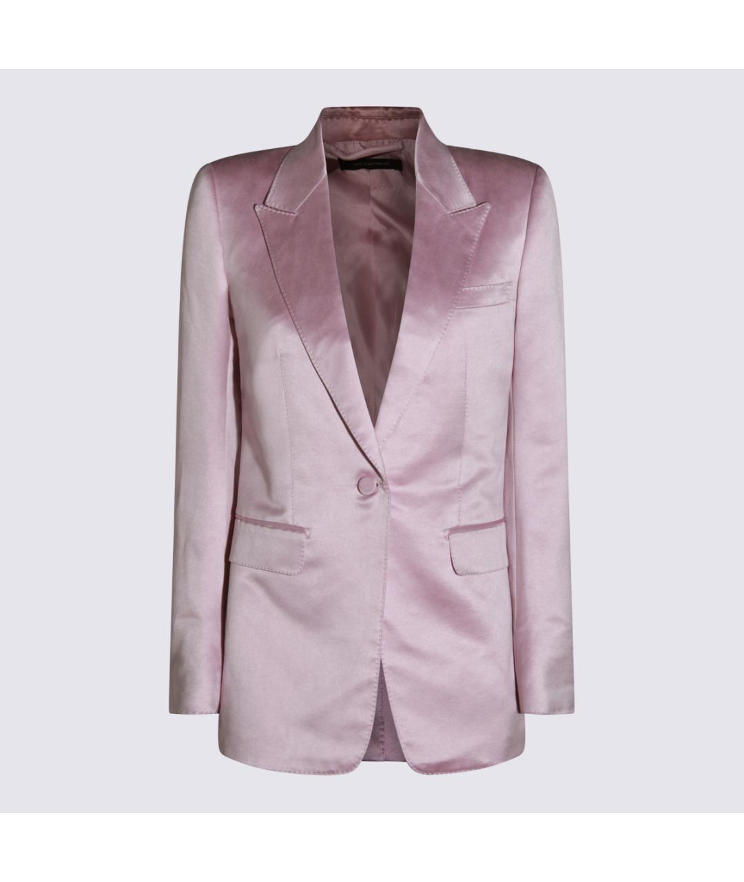 TOM FORD Розовый хлопковый жакет/пиджак, фото 5