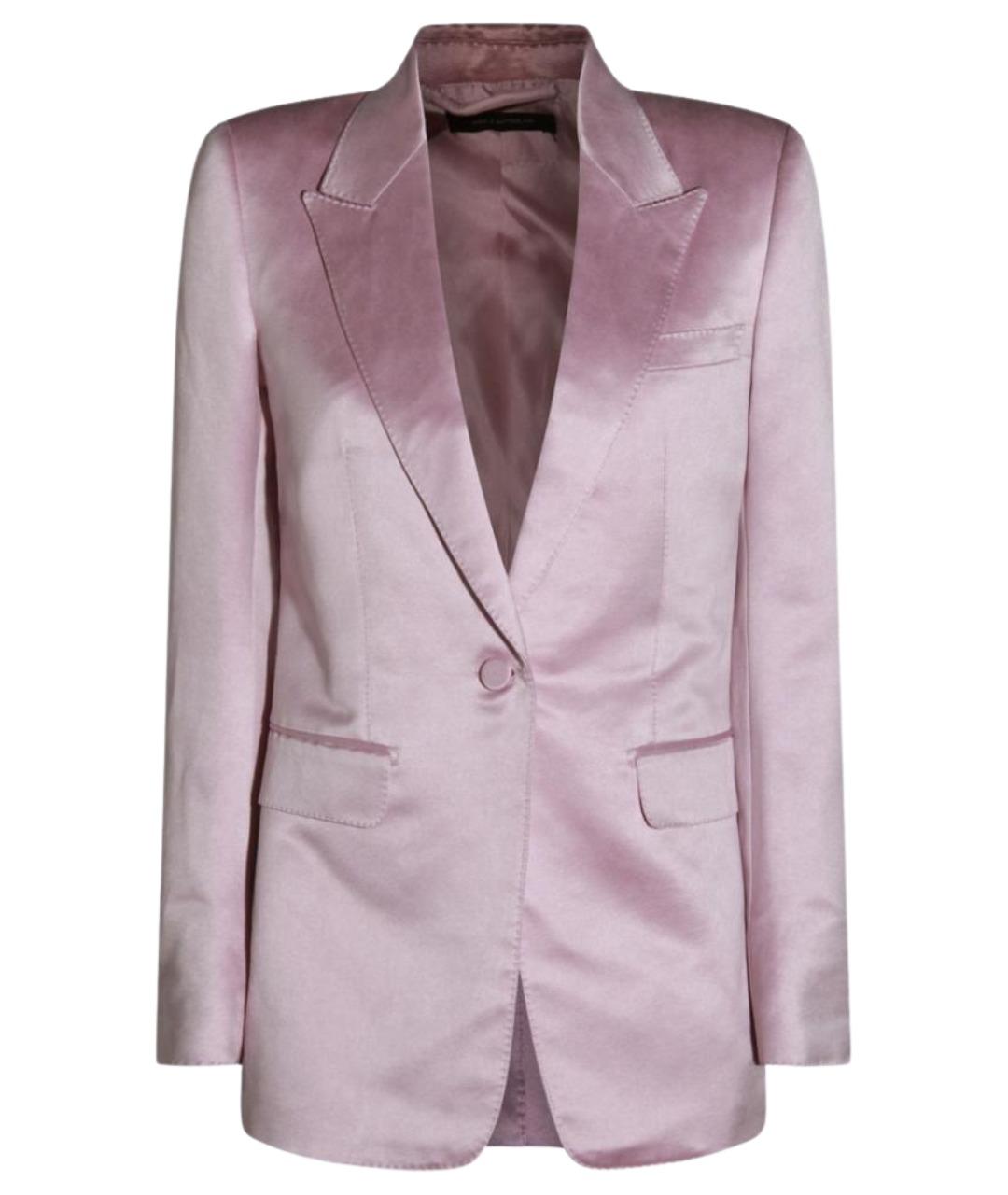 TOM FORD Розовый хлопковый жакет/пиджак, фото 1