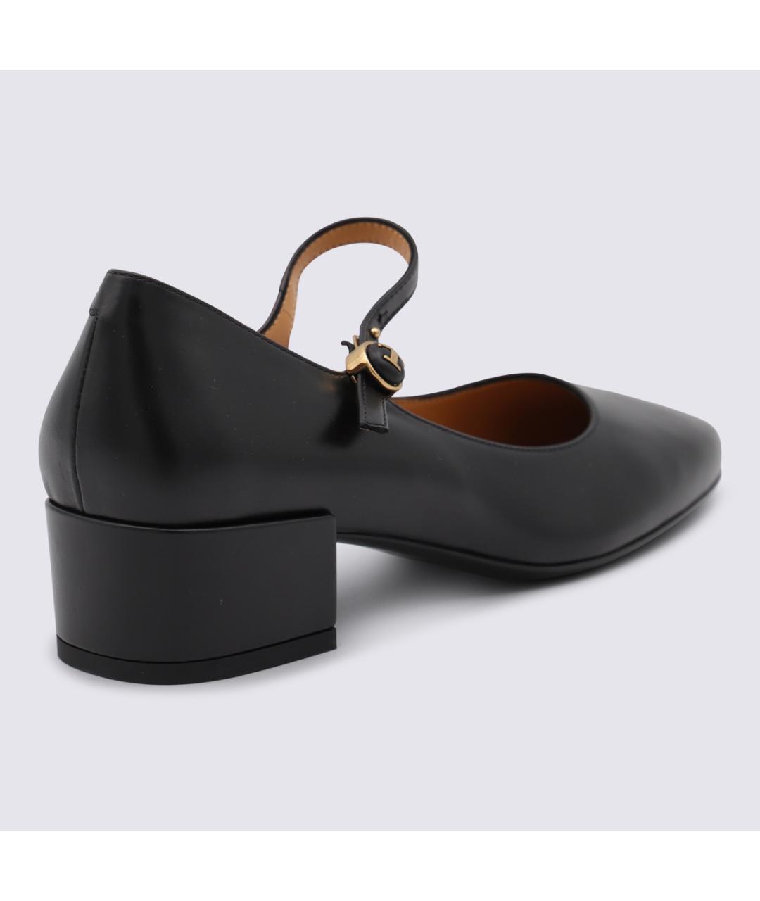 TOD'S Черные кожаные туфли, фото 3
