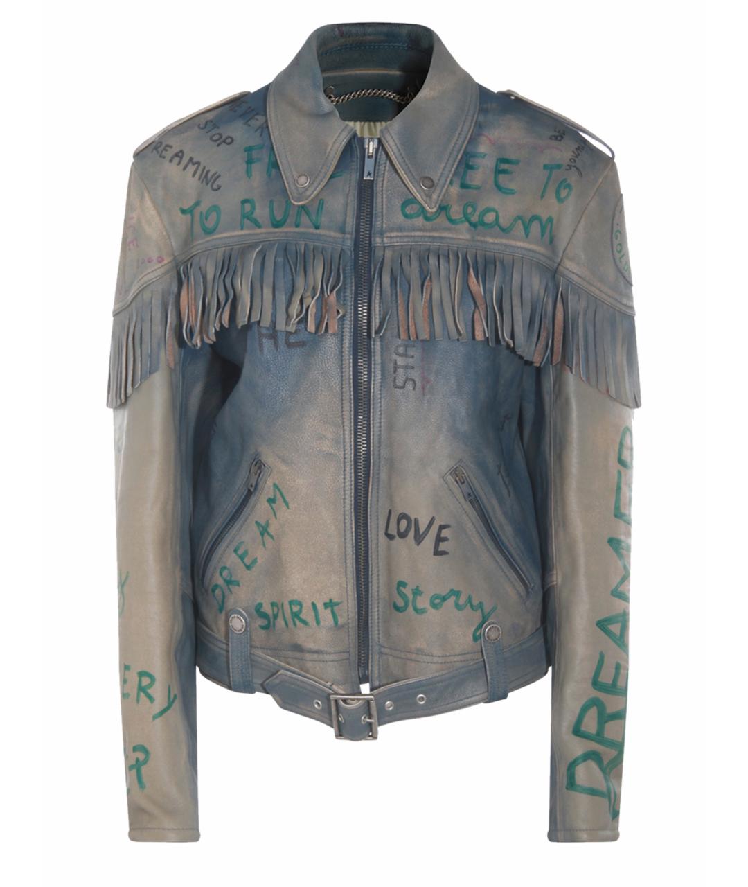 GOLDEN GOOSE DELUXE BRAND Синяя куртка, фото 1