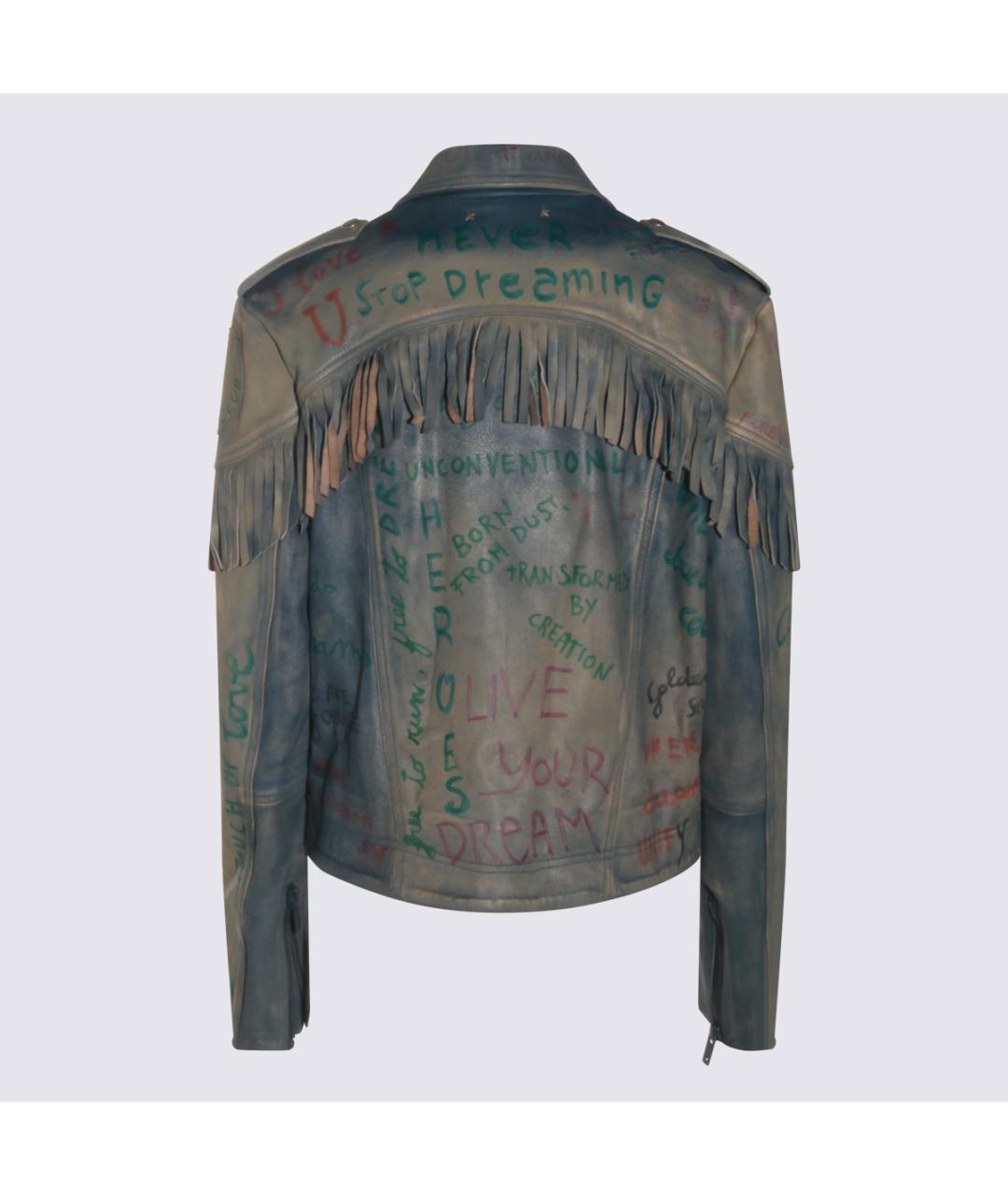GOLDEN GOOSE DELUXE BRAND Синяя куртка, фото 2