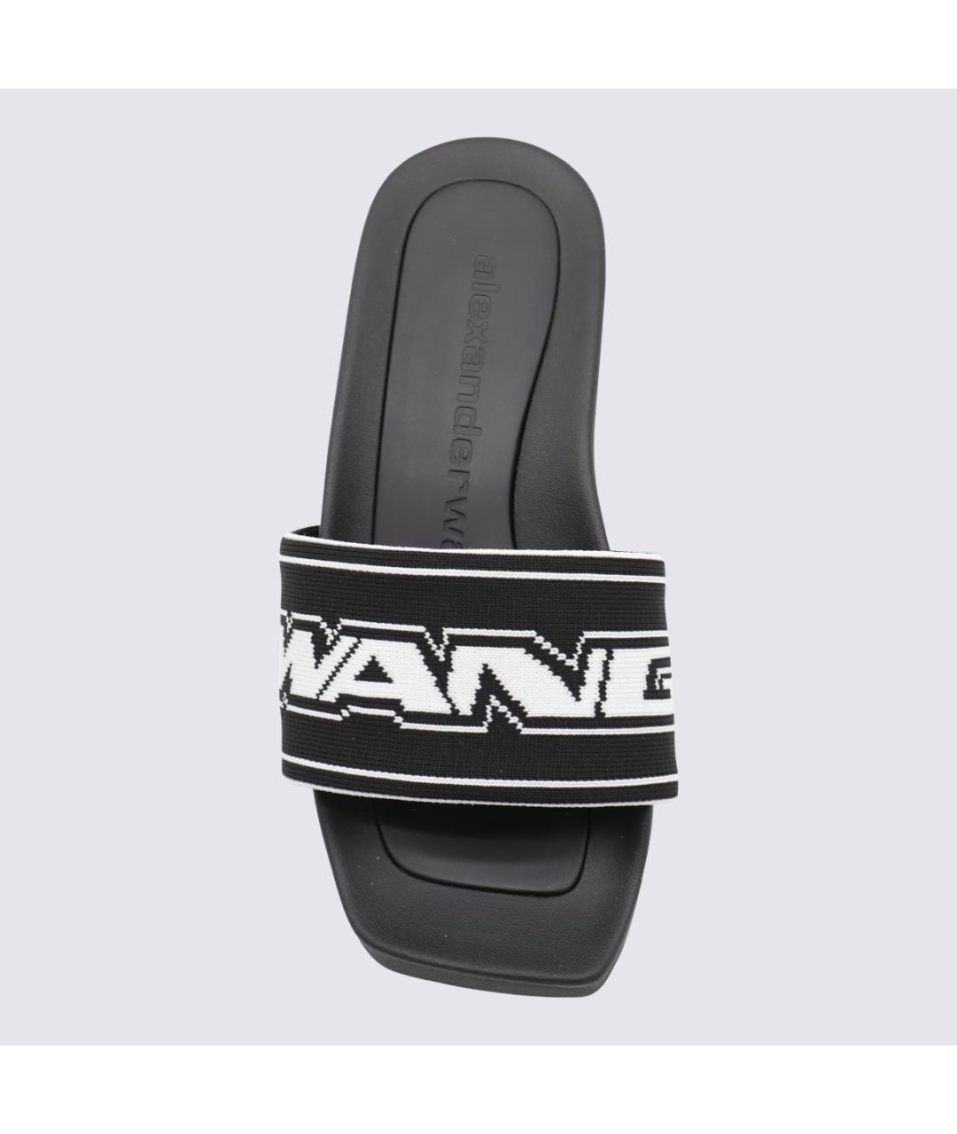 ALEXANDER WANG Черные сандалии, фото 4