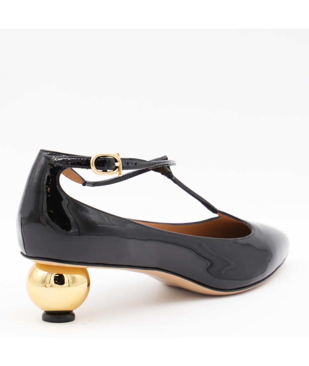 FERRAGAMO Черные туфли, фото 3
