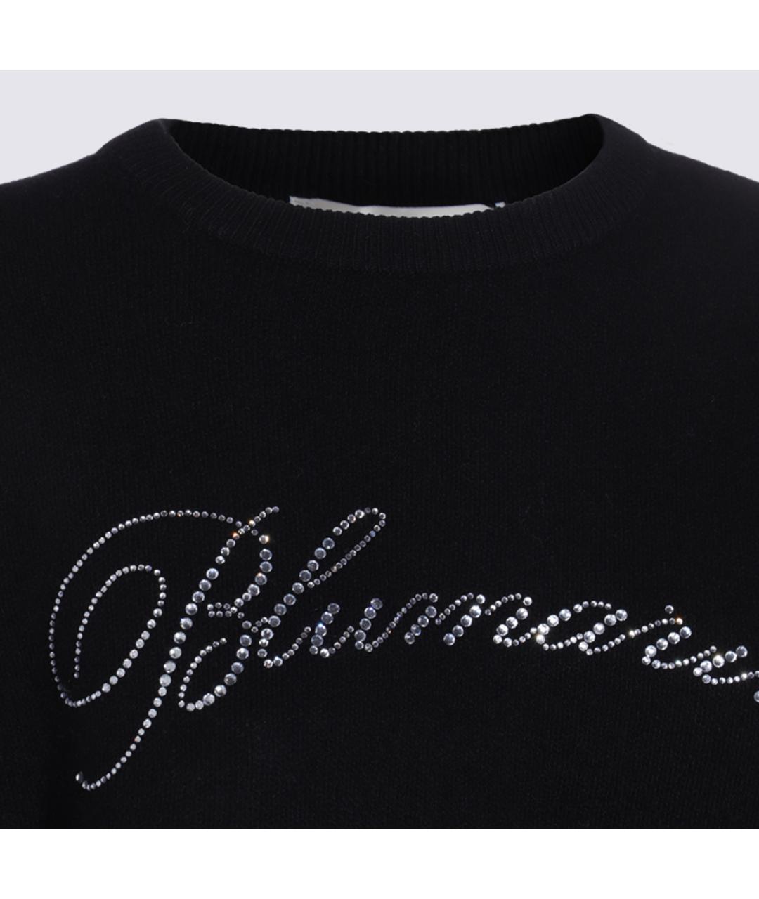 BLUMARINE Черный шерстяной джемпер / свитер, фото 3