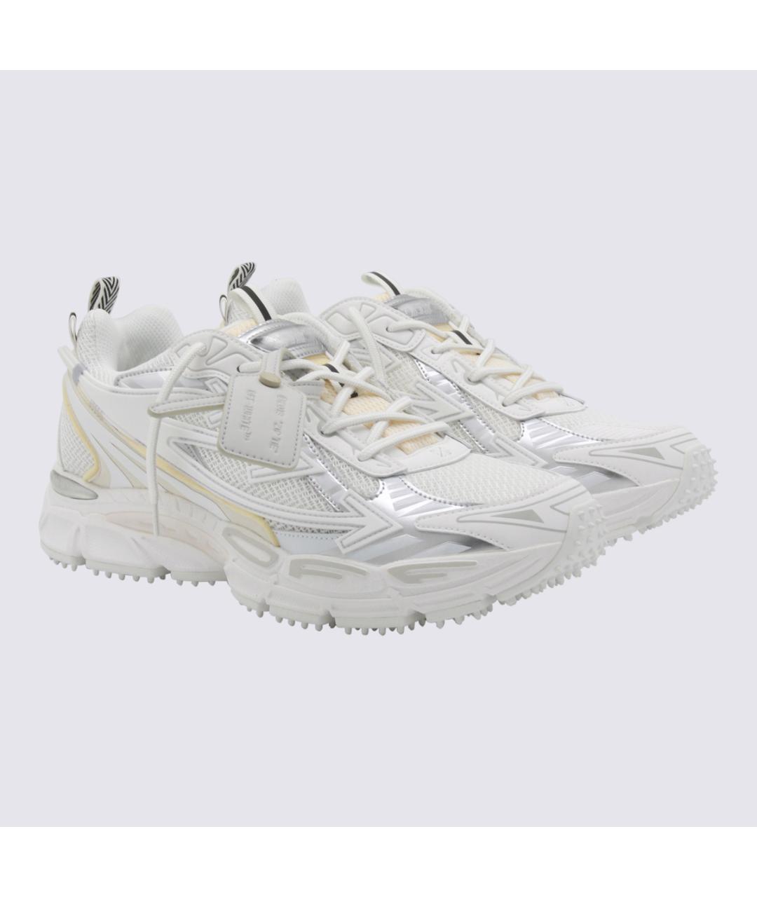 OFF-WHITE Белые низкие кроссовки / кеды, фото 2