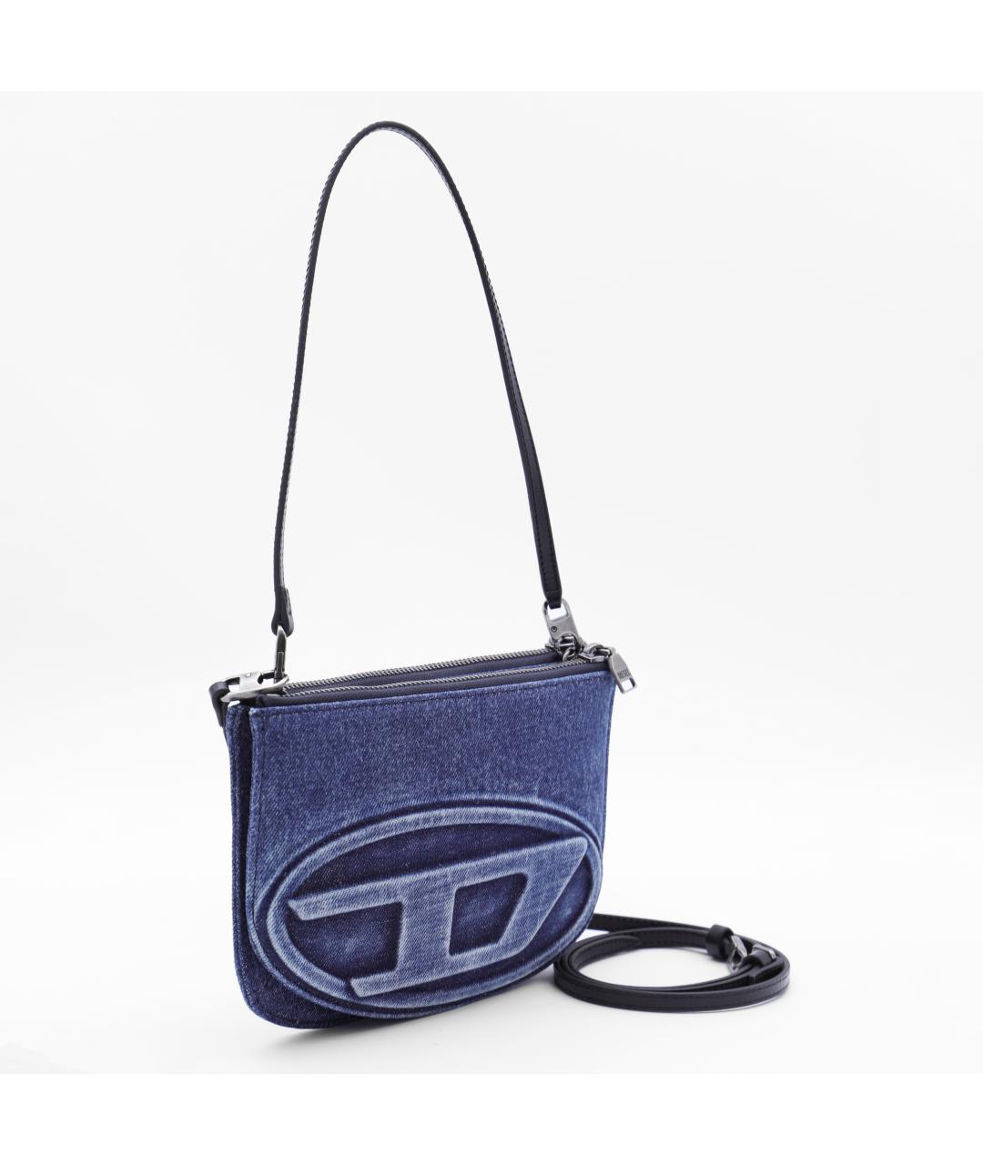 DIESEL Синяя сумка через плечо, фото 2
