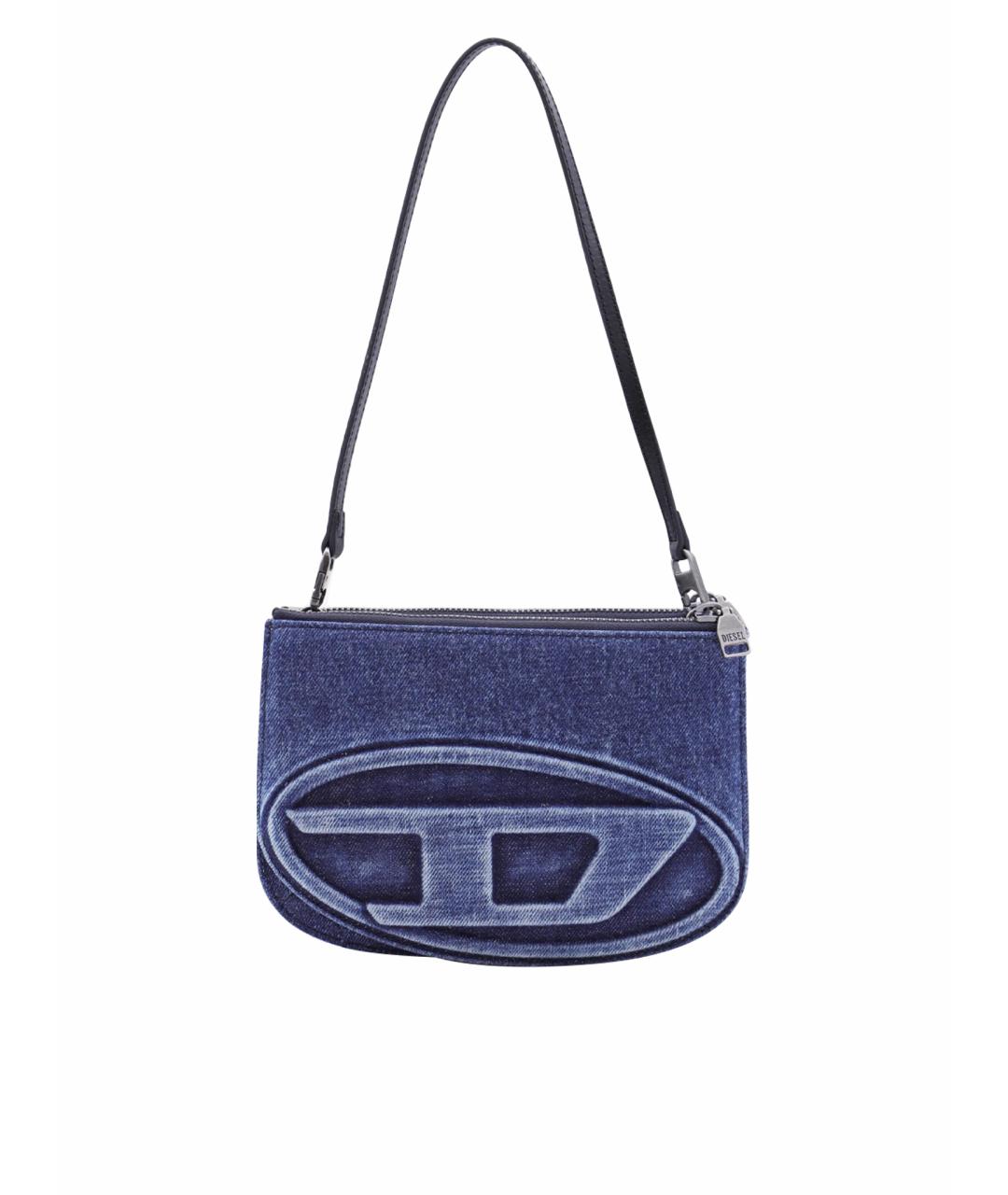 DIESEL Синяя сумка через плечо, фото 1