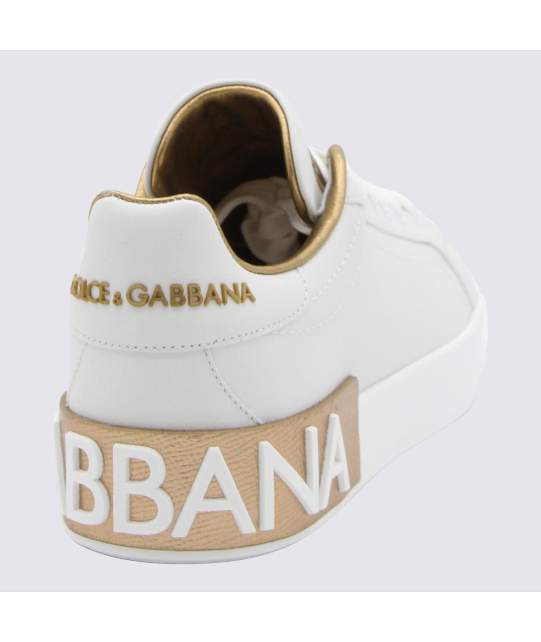DOLCE&GABBANA Белые кроссовки, фото 2