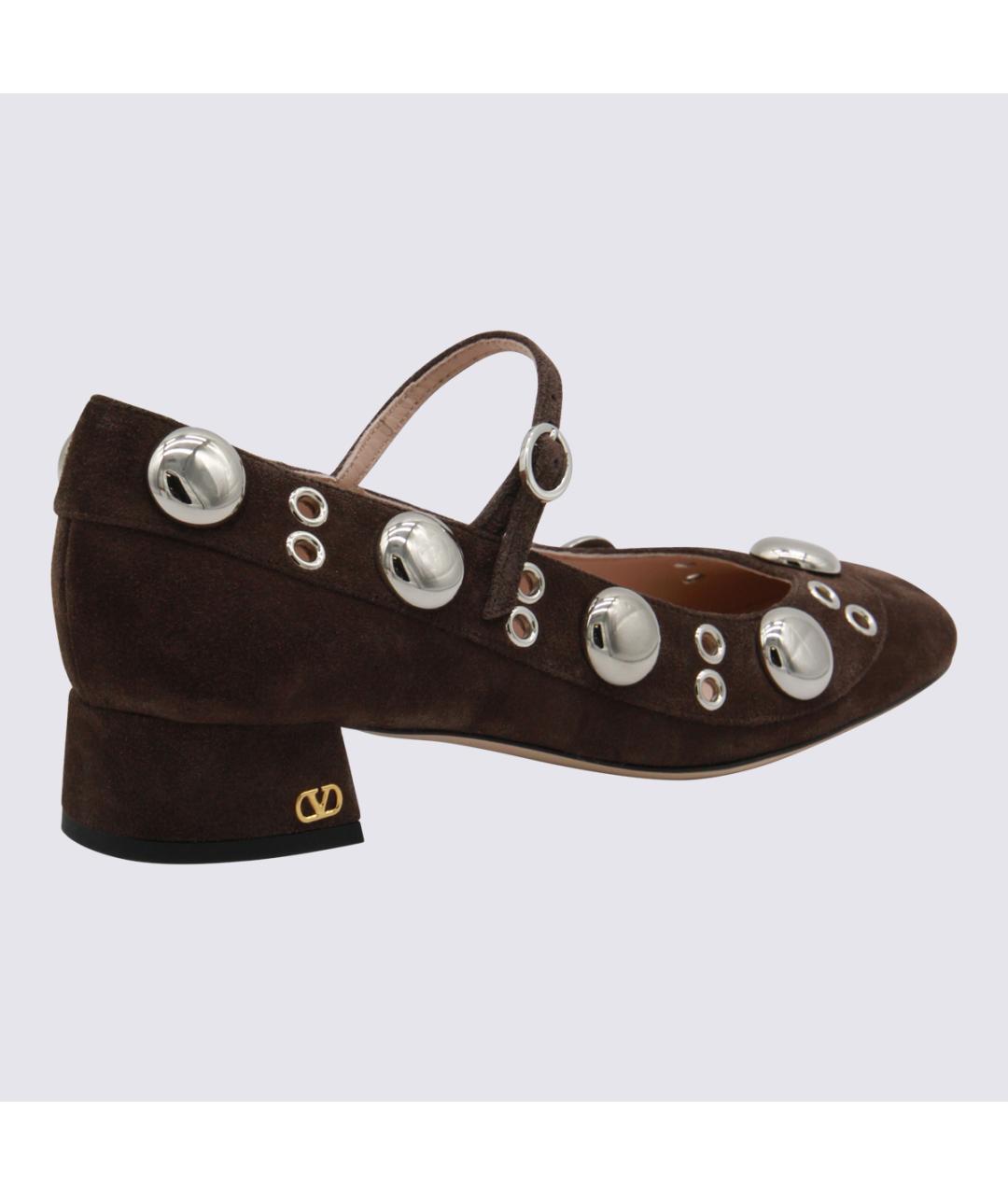 VALENTINO Коричневые туфли, фото 3