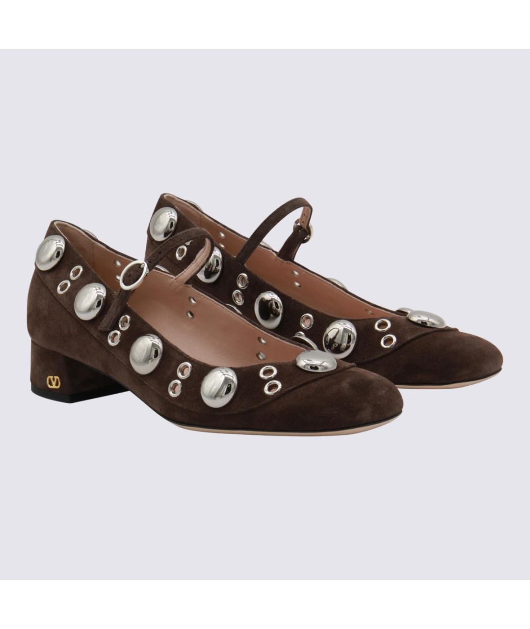 VALENTINO Коричневые туфли, фото 2