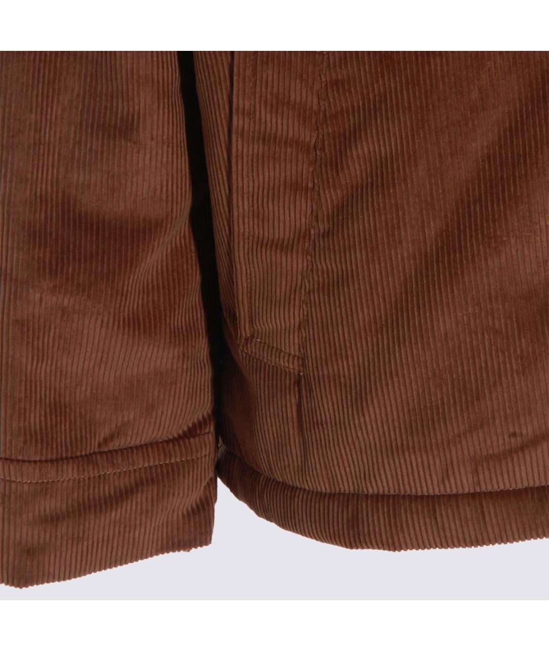 LEVI'S Коричневая хлопковая куртка, фото 4
