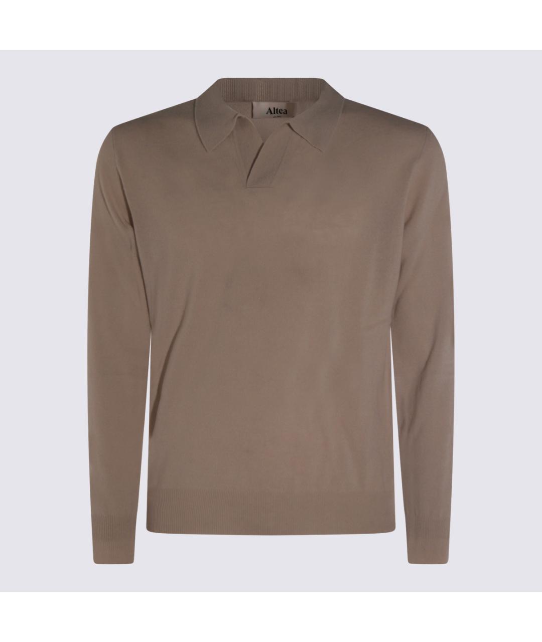 ALTEA Бежевый шерстяной джемпер / свитер, фото 5