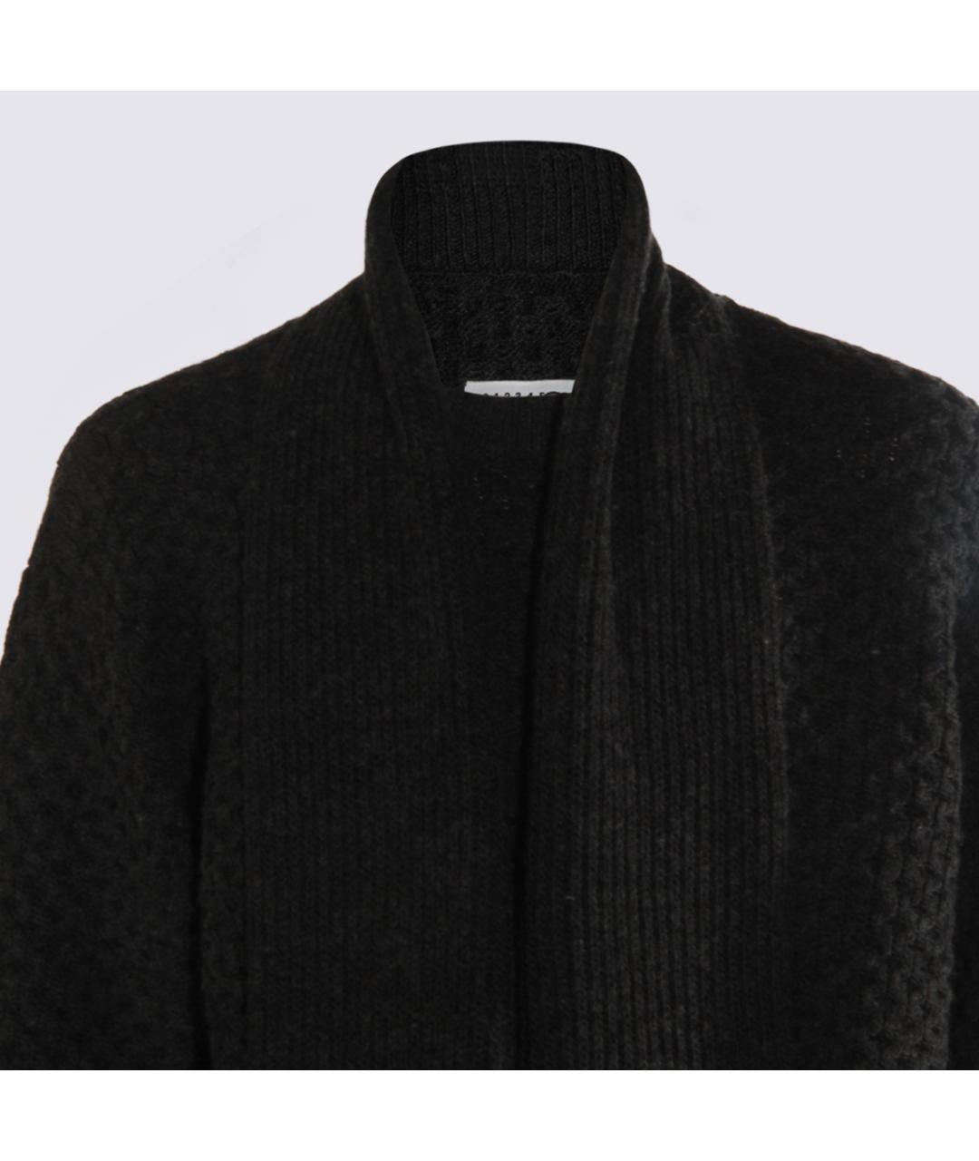 MM6 MAISON MARGIELA Серый шерстяной джемпер / свитер, фото 4