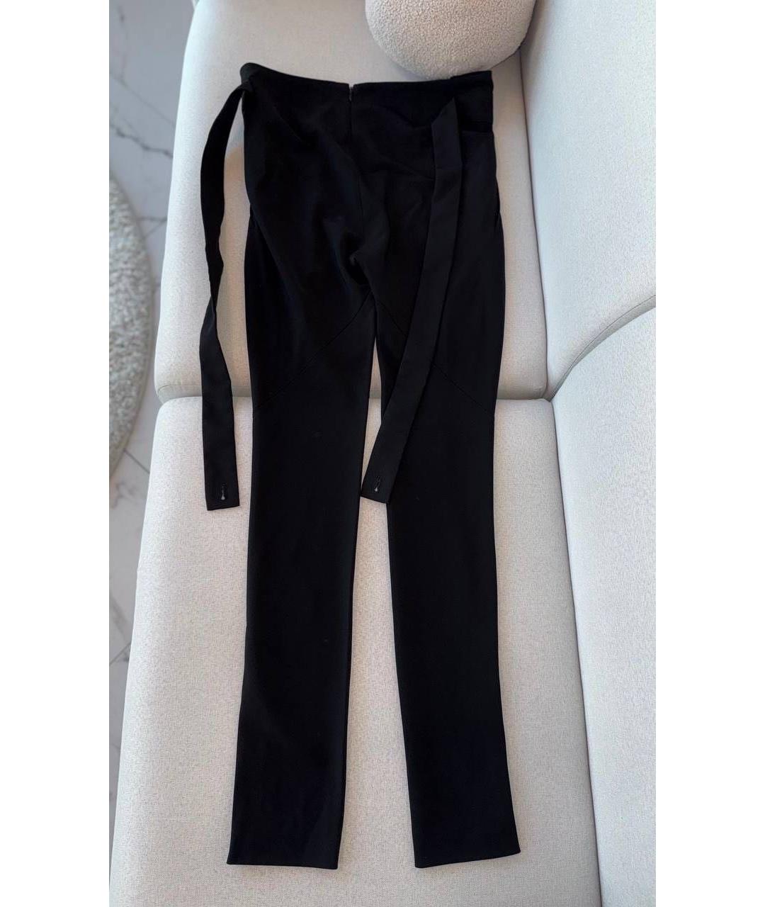 BALENCIAGA Черные прямые брюки, фото 2