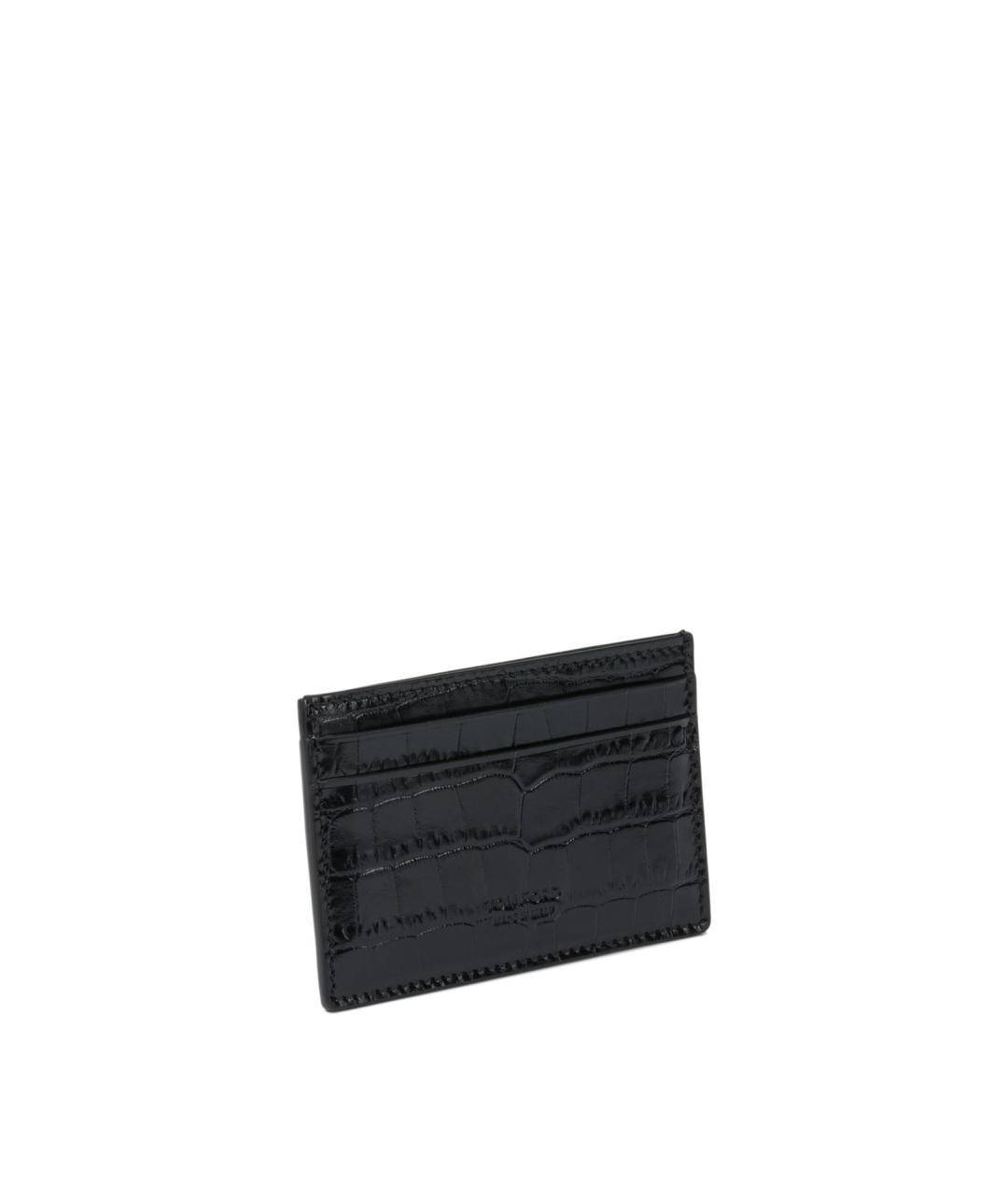 TOM FORD Черный кожаный кошелек, фото 2