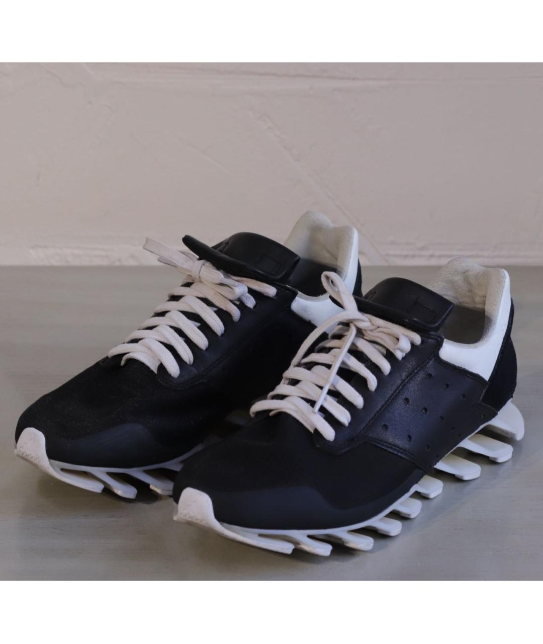RICK OWENS Черные кроссовки, фото 3