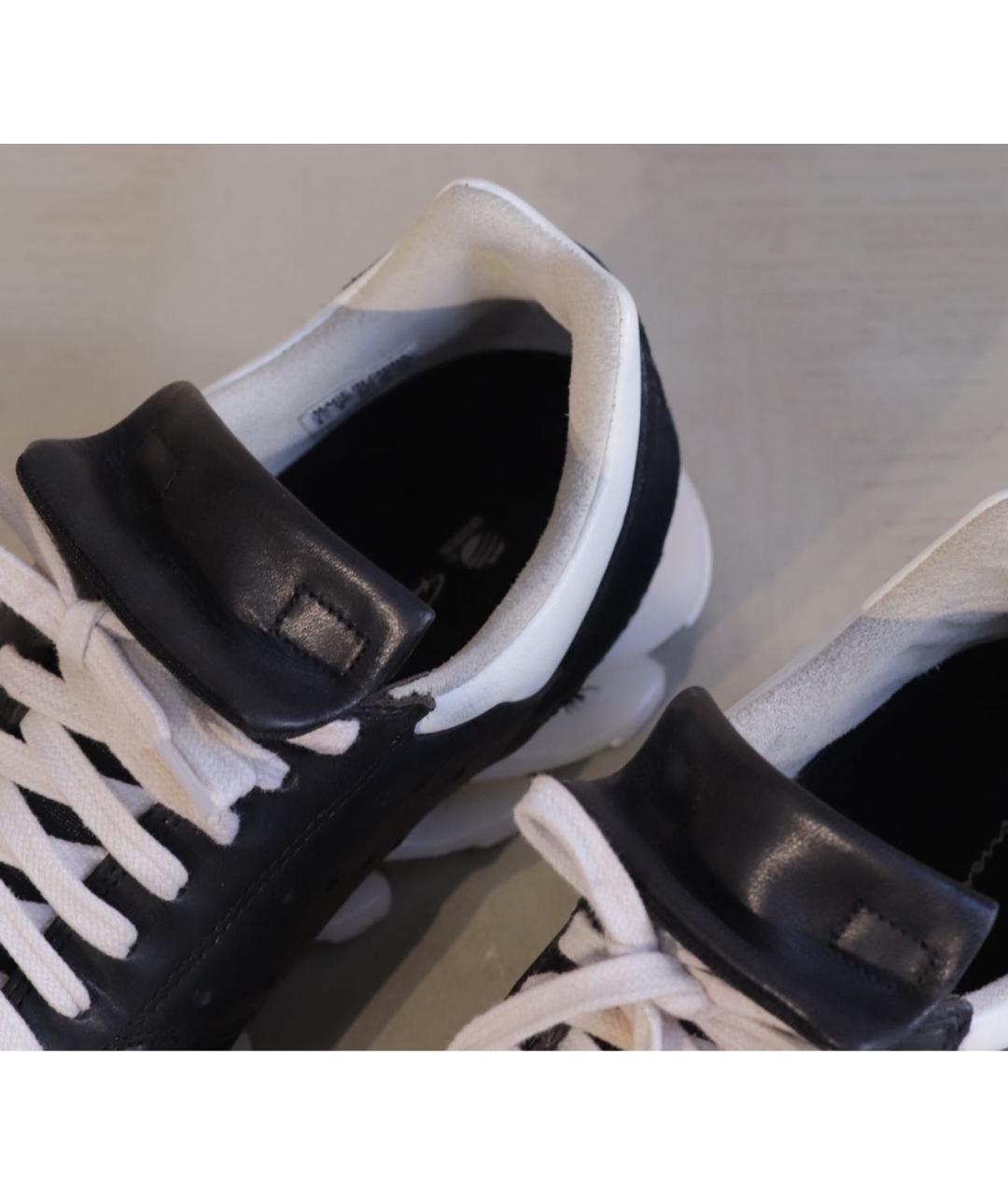 RICK OWENS Черные кроссовки, фото 4