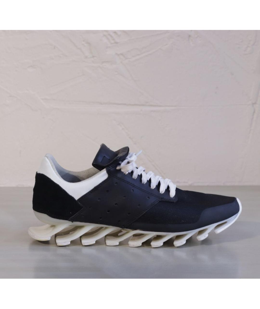 RICK OWENS Черные кроссовки, фото 2