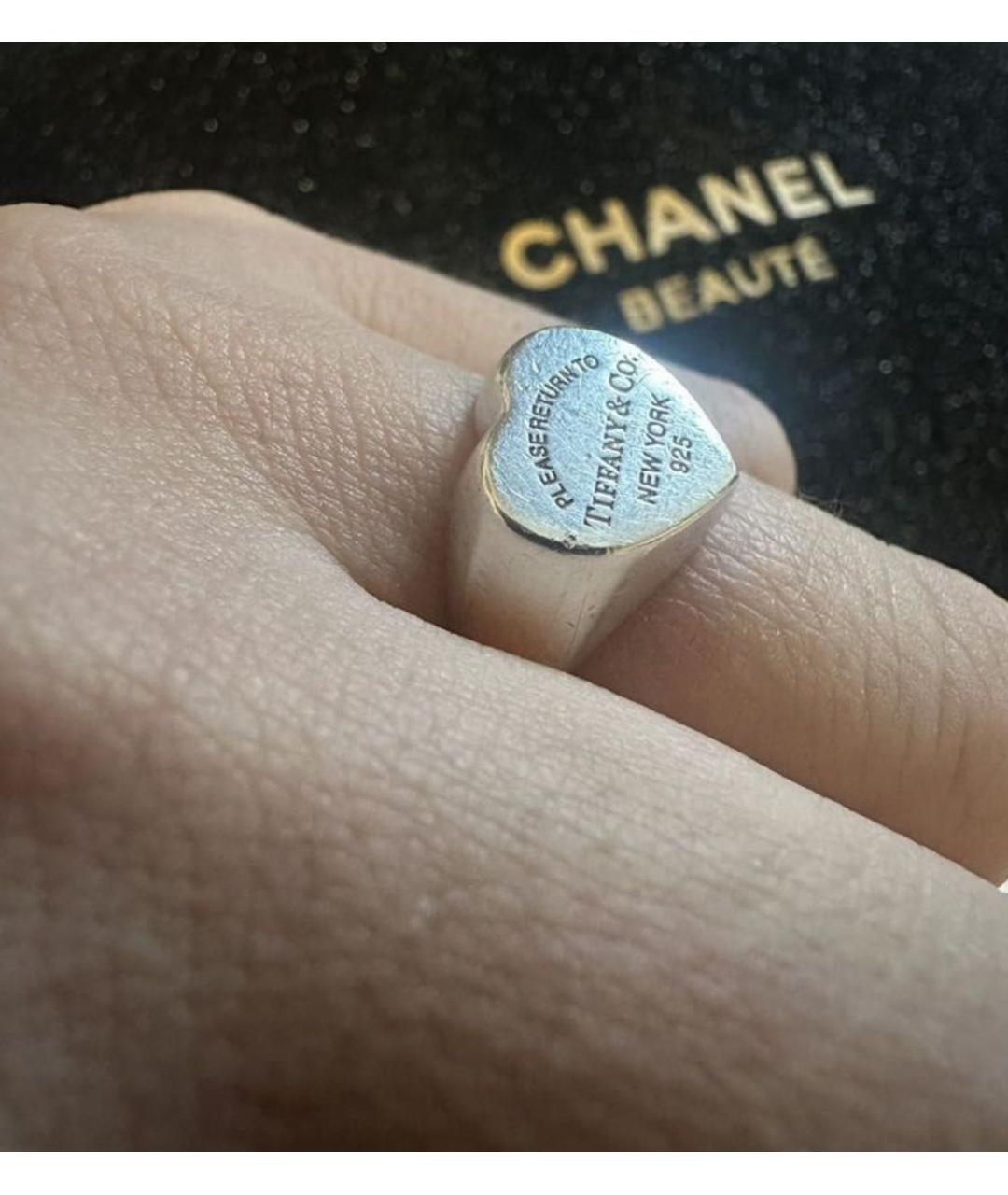 TIFFANY&CO Серебряное серебряное кольцо, фото 3