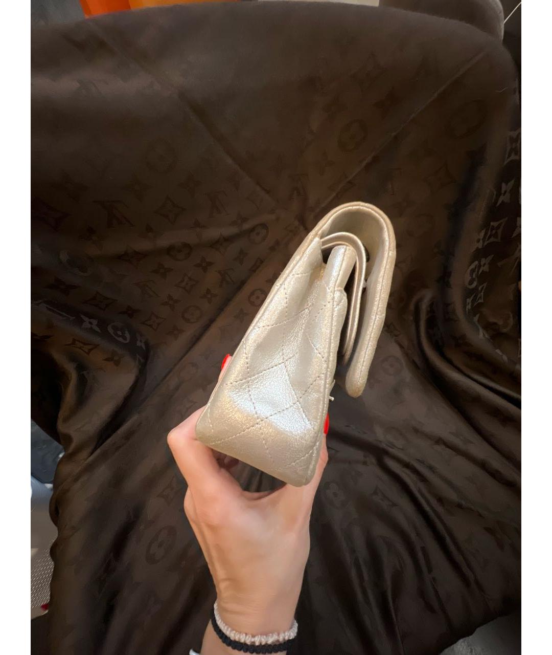 CHANEL Бежевая сумка через плечо, фото 2