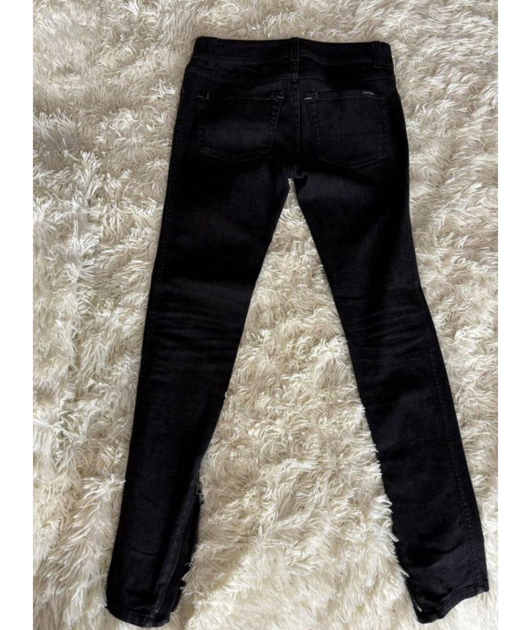 TOM FORD Антрацитовые хлопковые джинсы слим, фото 2