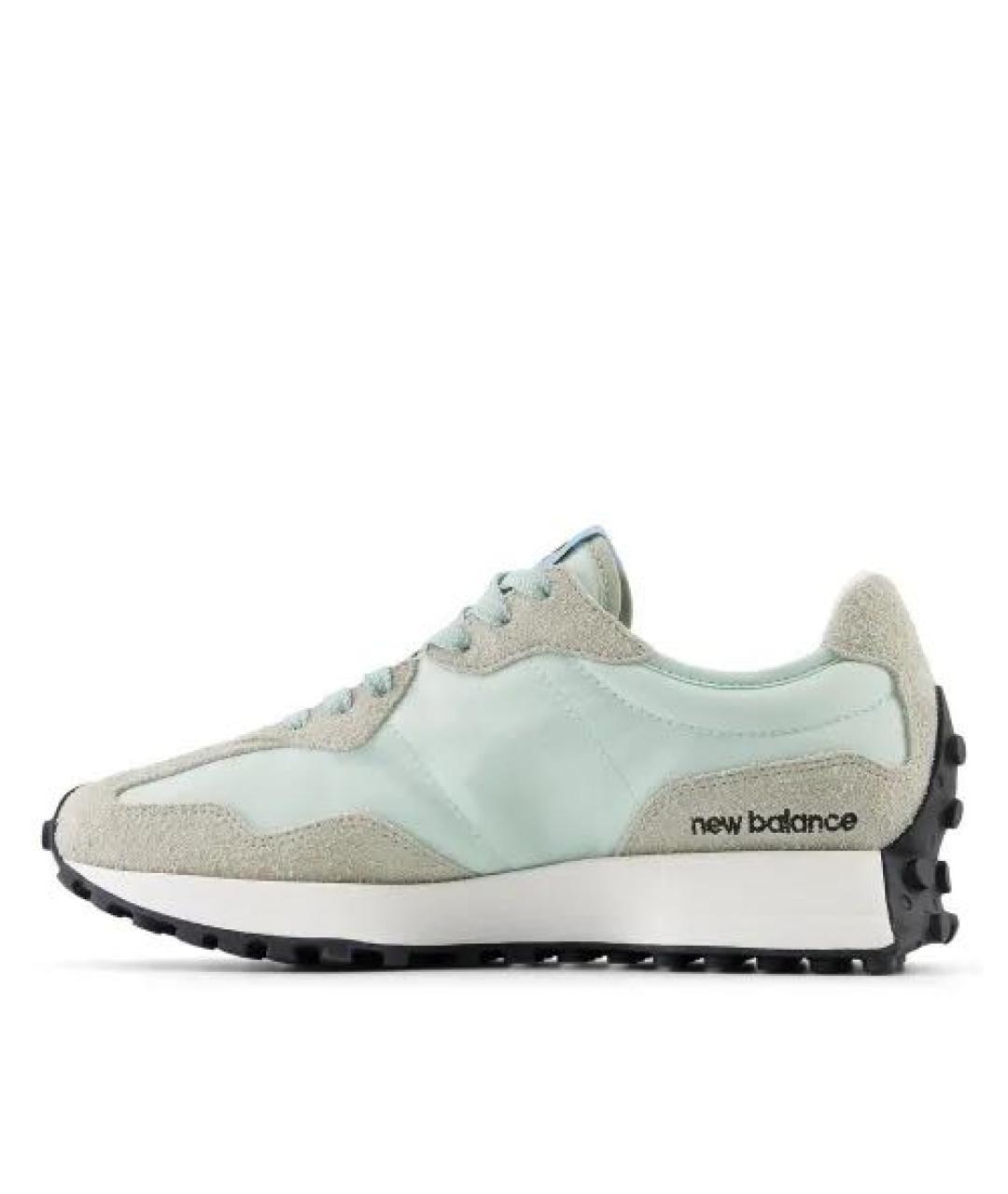 NEW BALANCE Бирюзовые замшевые кроссовки, фото 2