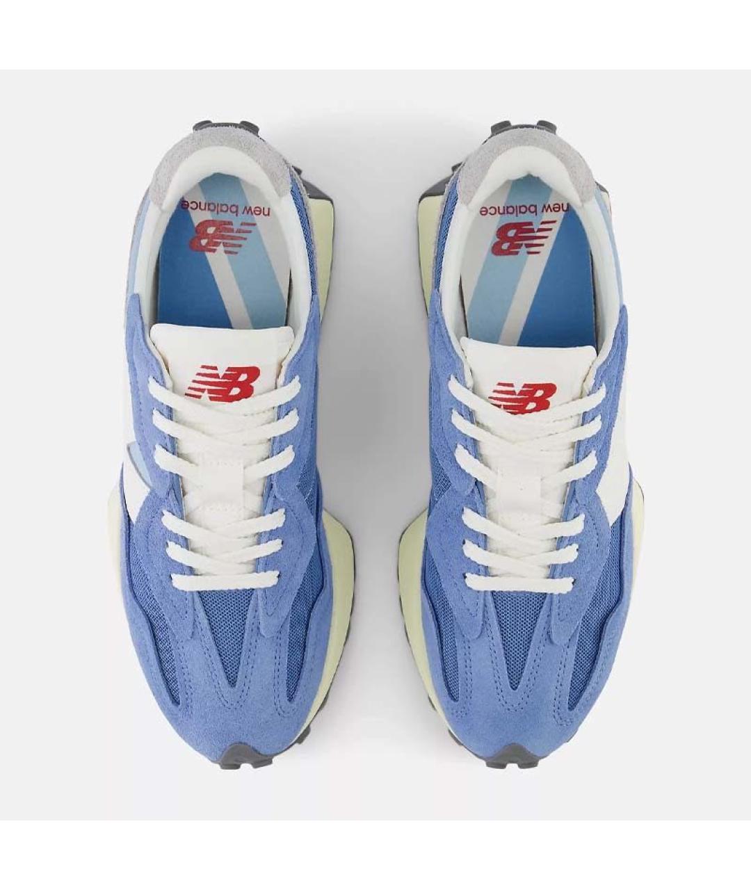 NEW BALANCE Синие замшевые кроссовки, фото 3