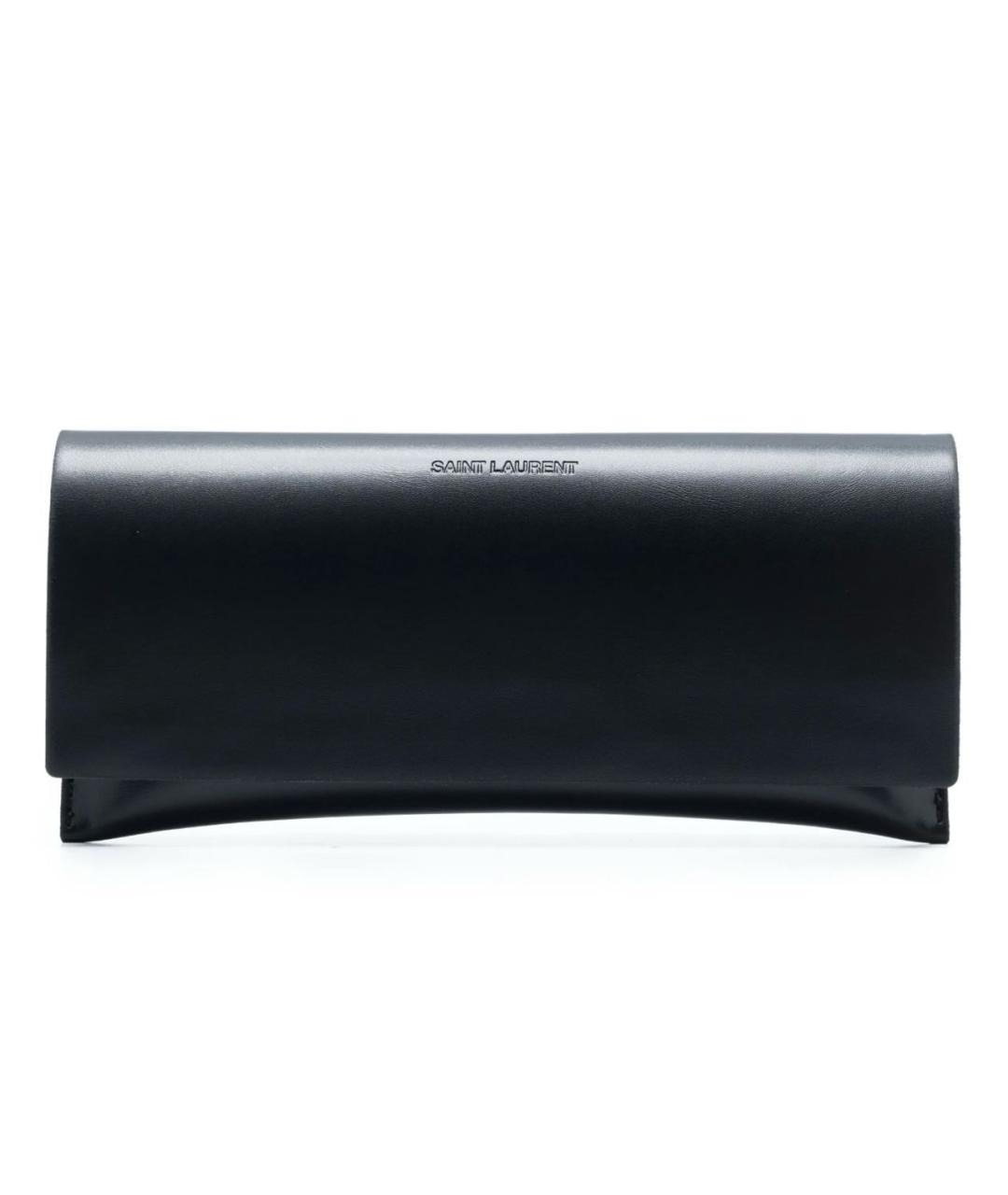 SAINT LAURENT Серые пластиковые солнцезащитные очки, фото 4