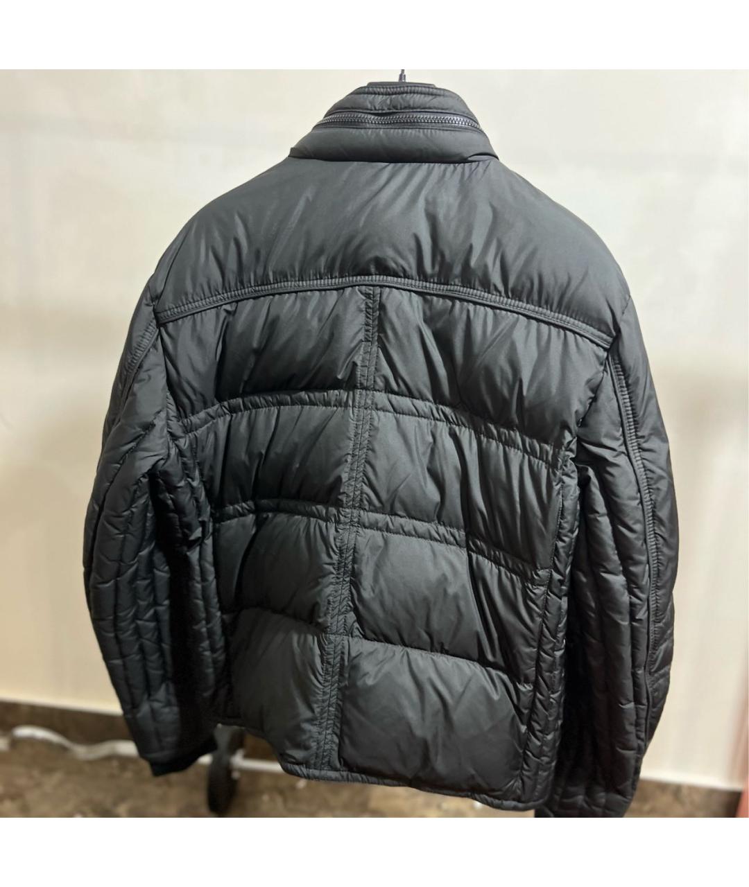 MONCLER Черный пуховик, фото 3