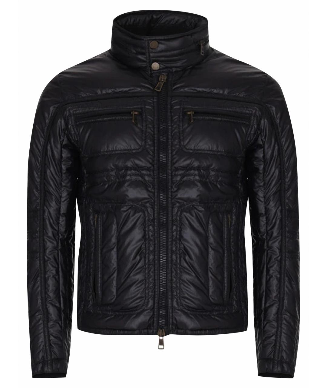 MONCLER Черный пуховик, фото 1