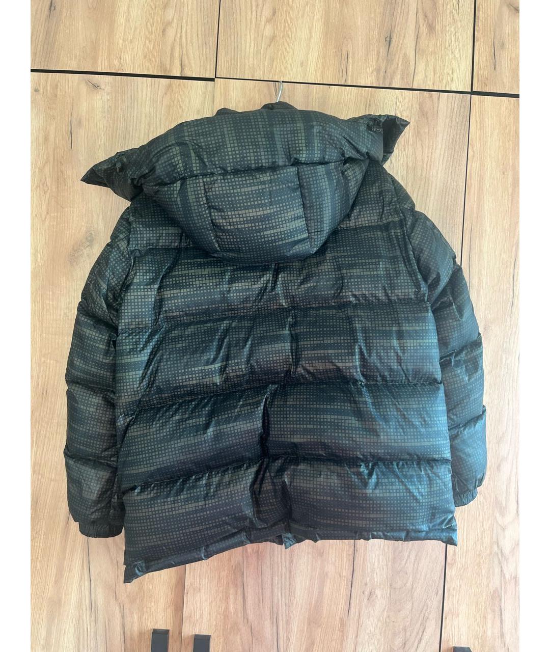 EMPORIO ARMANI Зеленый пуховик, фото 2