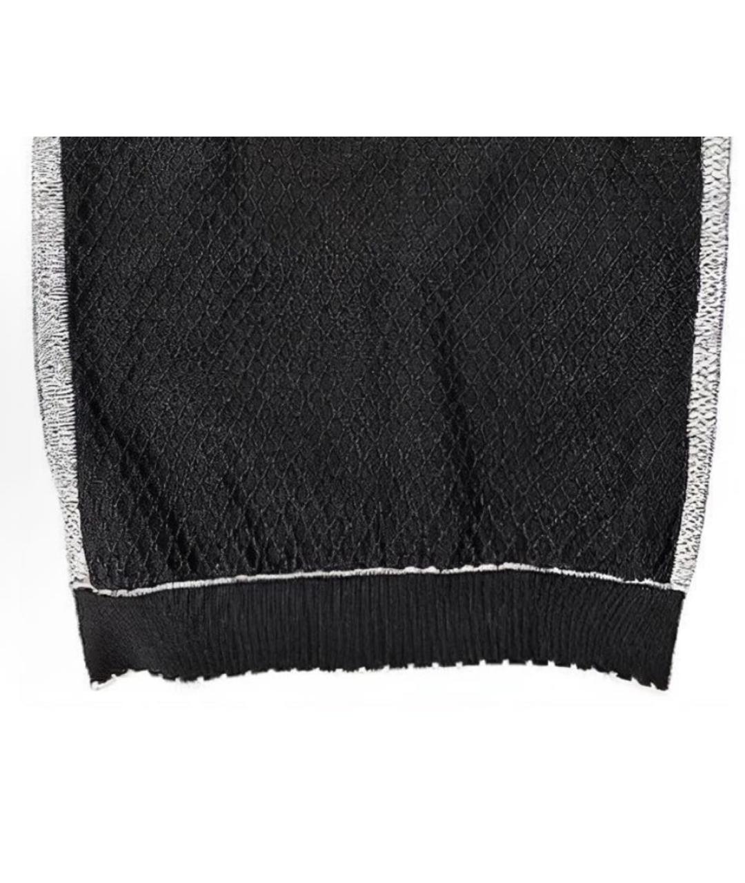 CHANEL Черная хлопковая жилетка, фото 5