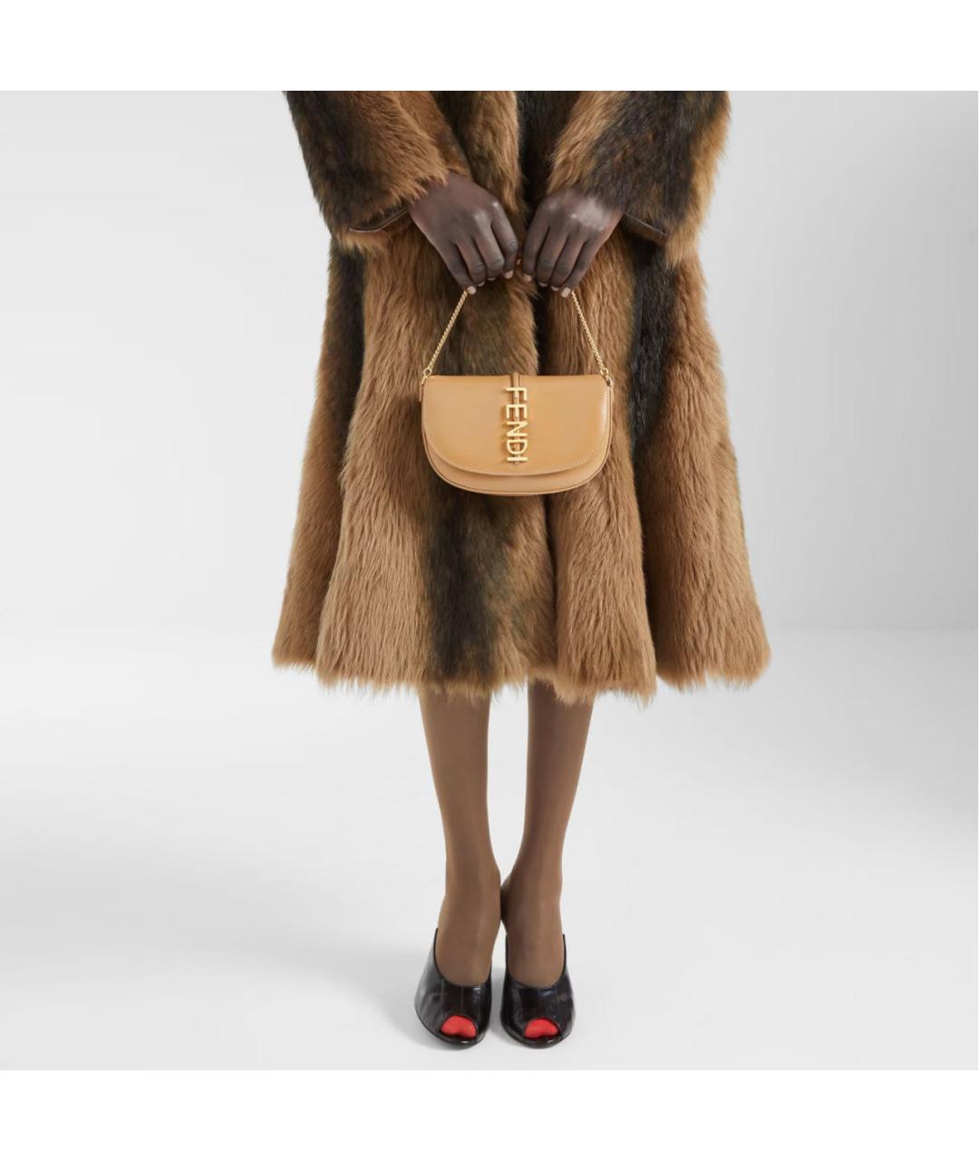 FENDI Черные мюли, фото 5