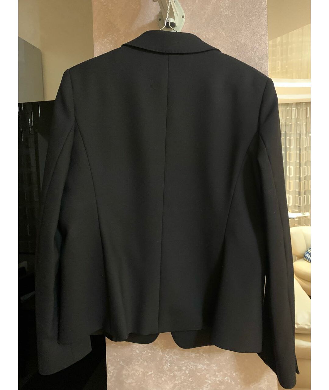 MAX MARA Черный шерстяной жакет/пиджак, фото 2