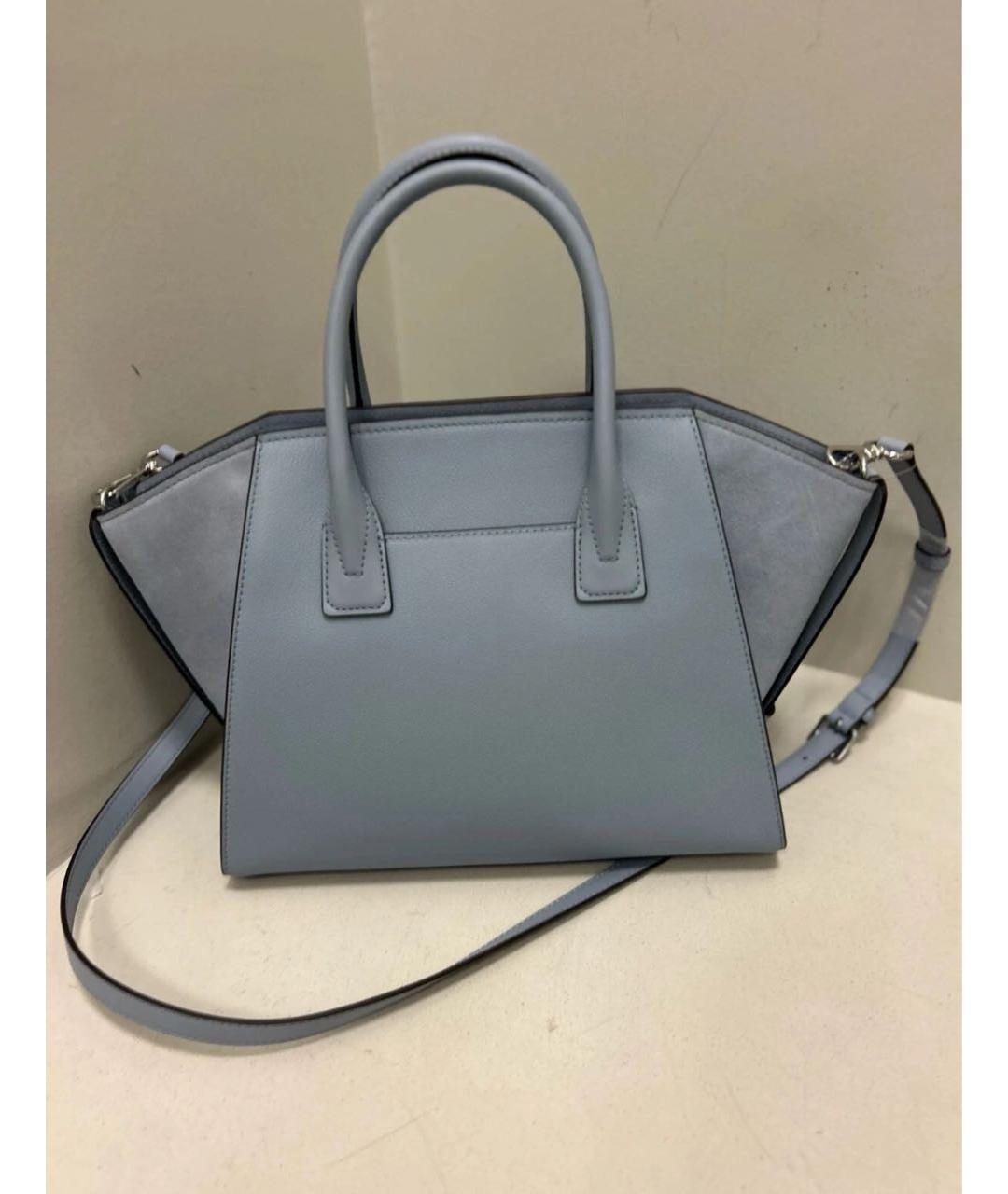 MICHAEL KORS Голубая сумка тоут, фото 2