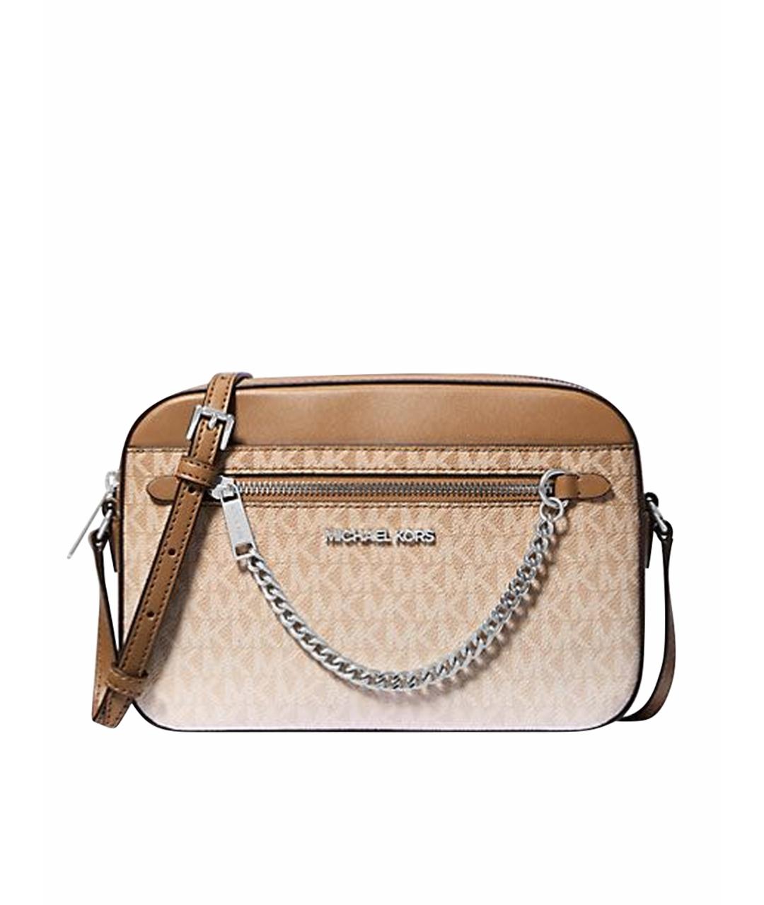 MICHAEL KORS Коричневая сумка через плечо, фото 1