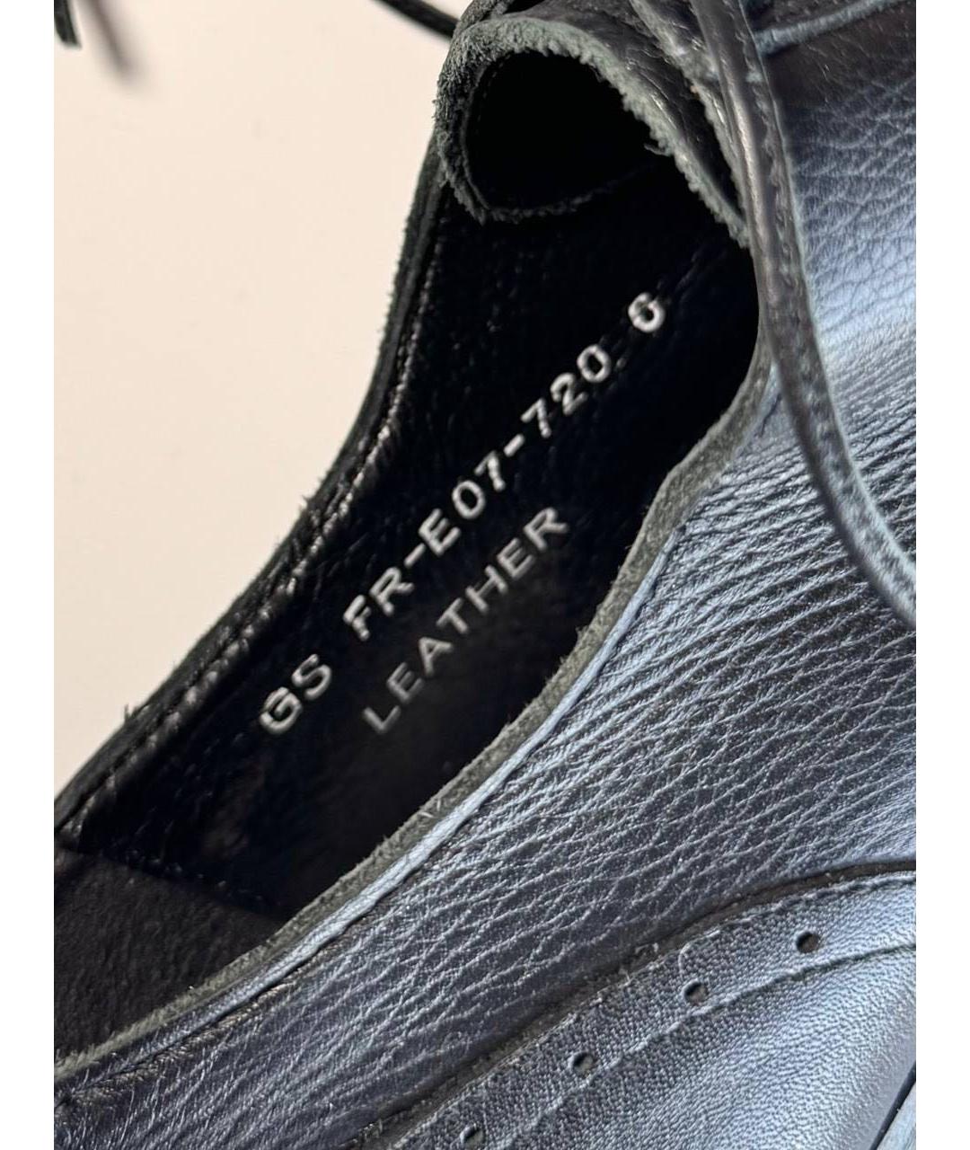 YOHJI YAMAMOTO Кожаные ботинки, фото 4