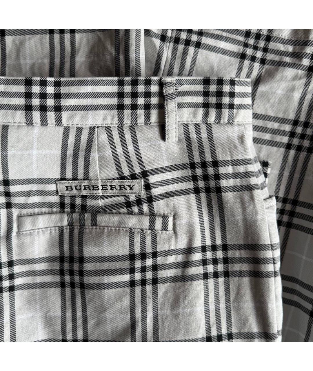 BURBERRY Прямые брюки, фото 4
