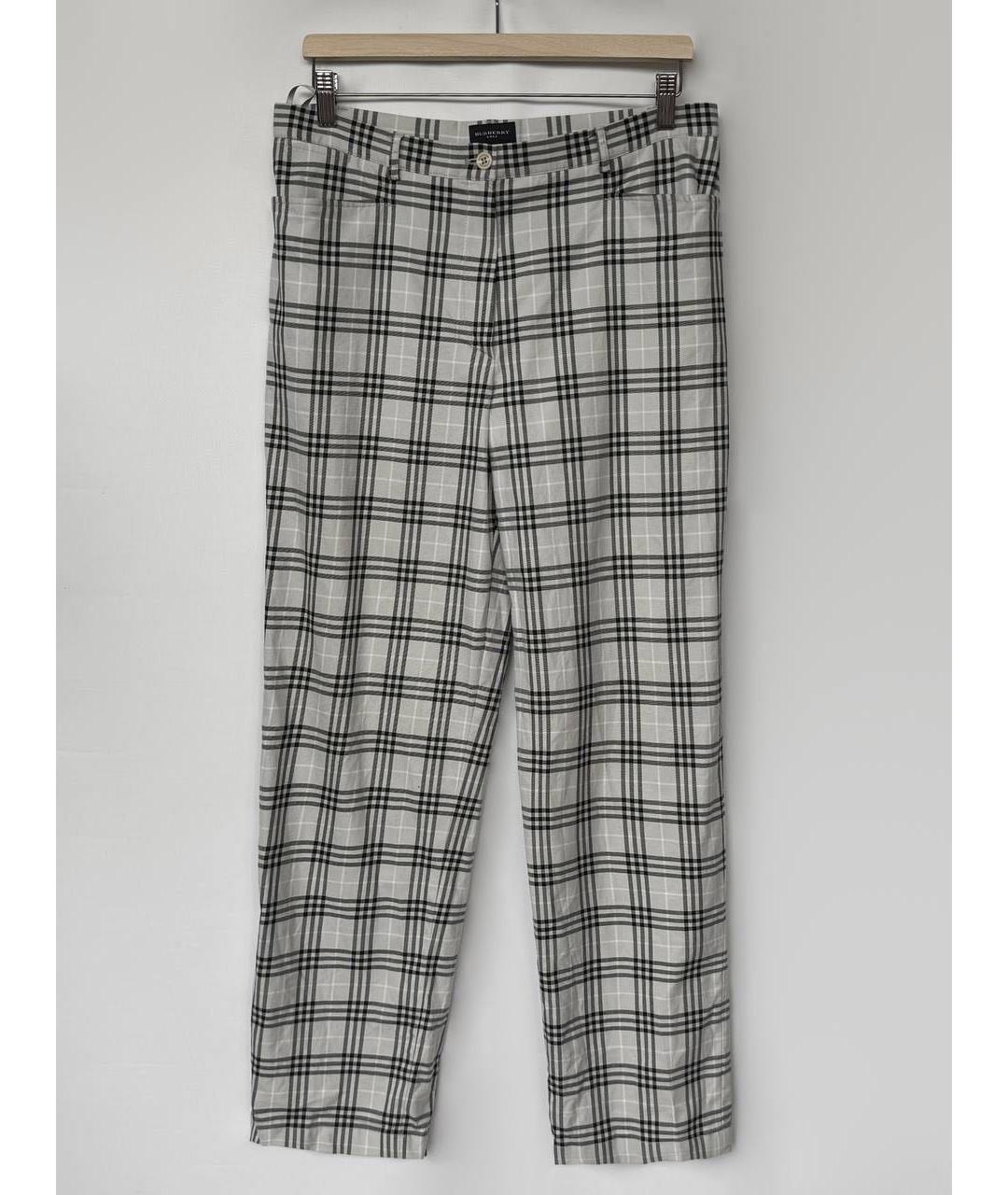BURBERRY Прямые брюки, фото 7