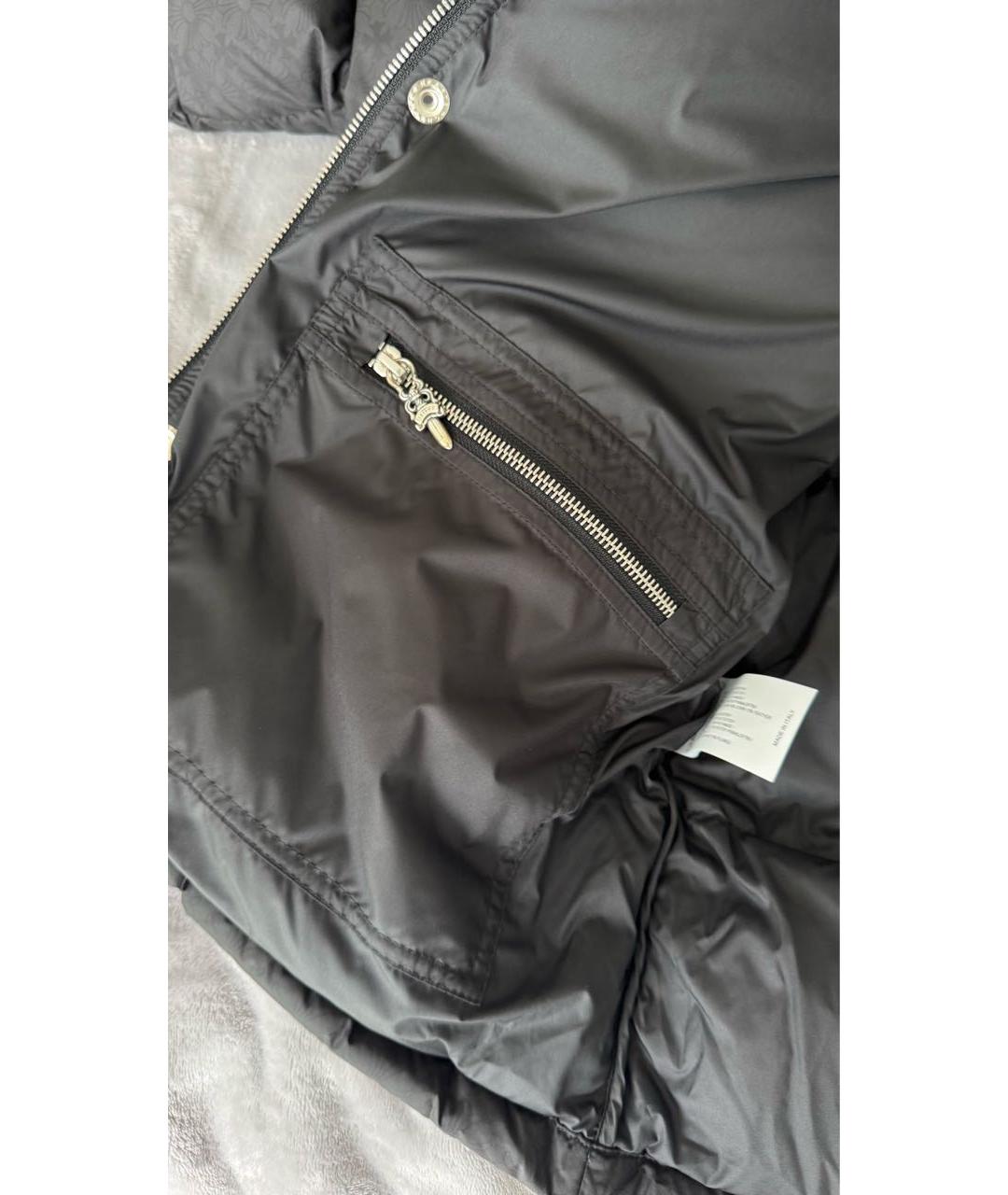 CHROME HEARTS Черная полиэстеровая куртка, фото 5